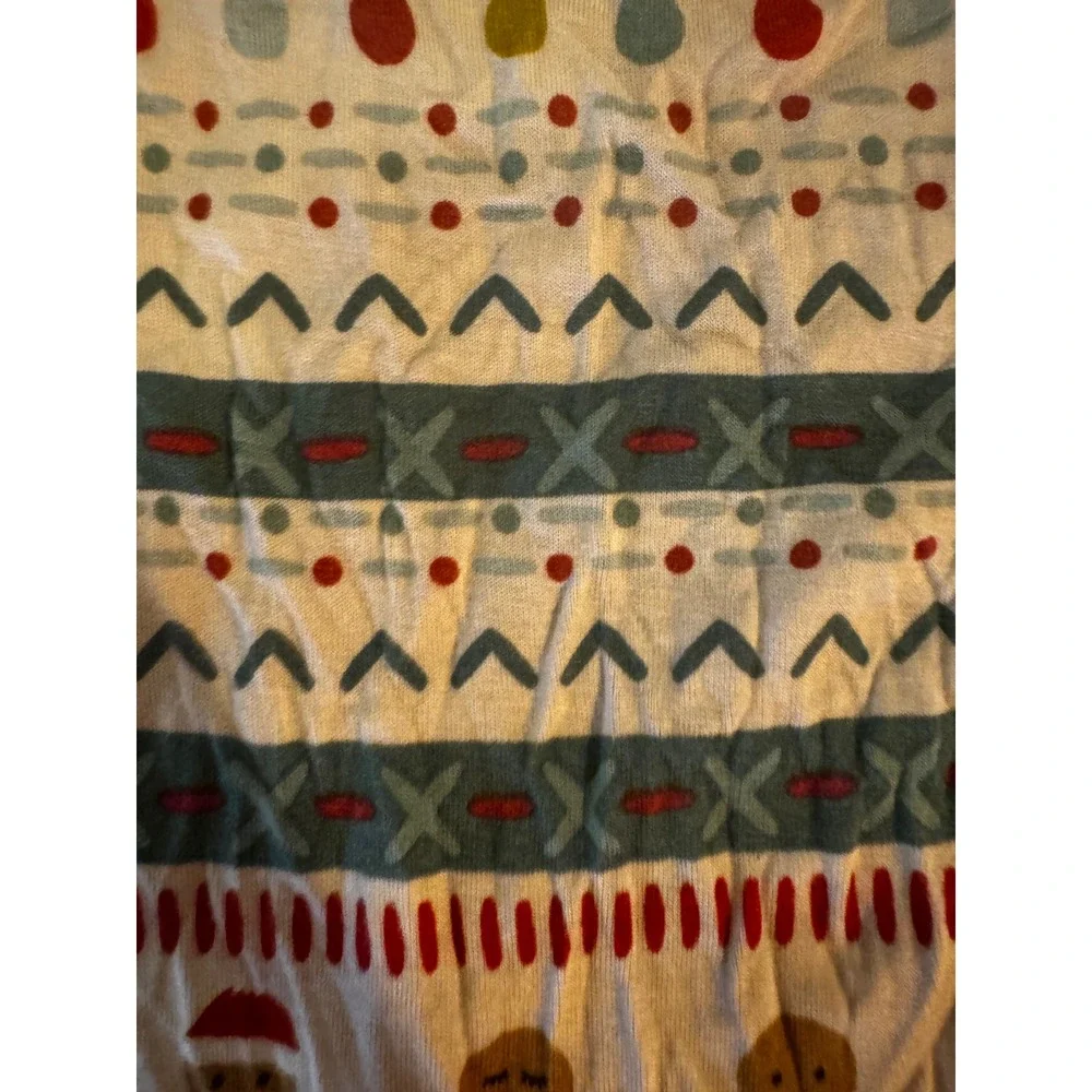 Little Sleepies Womens Gingerbread Fair Isle Bamboo Pajama Top XXL LS011PGLTW